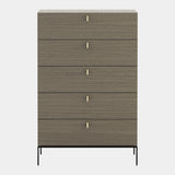 Azores Aged Oak Streamlined Luxury Tallboy