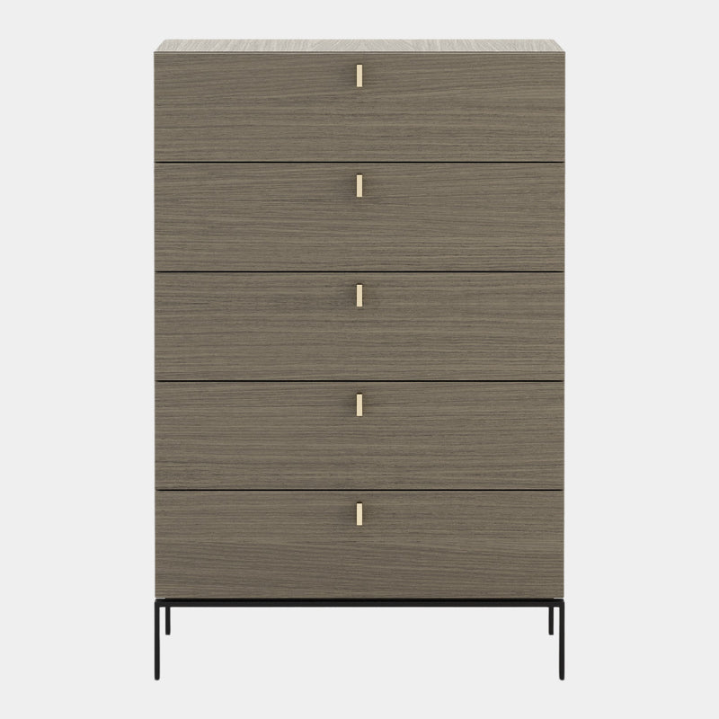 Azores Aged Oak Streamlined Luxury Tallboy