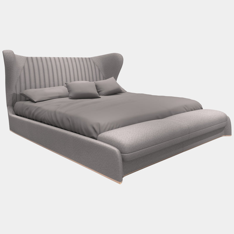 Visionnaire Balance Bed with Upholstered Bench