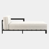 Aveiro Outdoor Chaise Longue with Right Armrest