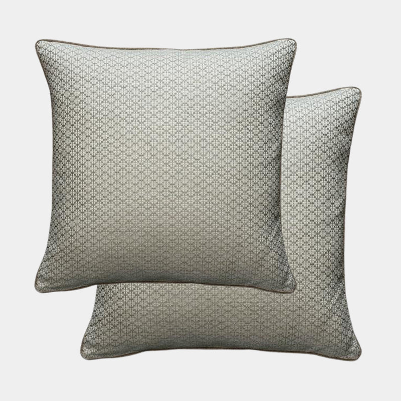 Brook String Textured Jacquard Weave Cushion