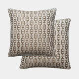 Burlington Tan Feather Filled Cushion