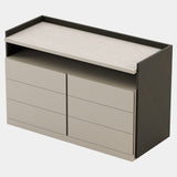 Cálem Chest of Drawers with Upholstered Top