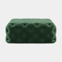 Clubhouse Deep Buttoned Luxury Pouf