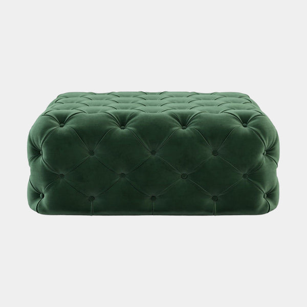 Clubhouse Deep Buttoned Luxury Pouf