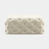 Clubhouse Deep Buttoned Luxury Pouf