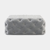 Clubhouse Deep Buttoned Luxury Pouf