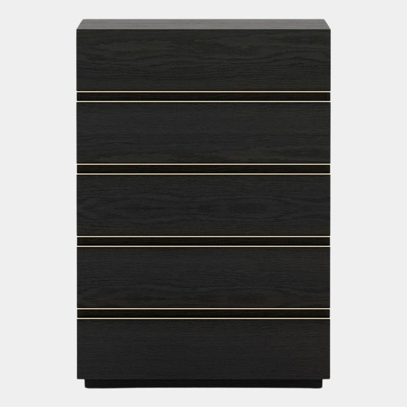 Cocoon Luxury Tallboy with Polished Gold Detailing