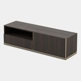 Contemporary Seattle TV Cabinet with Metal Detailing