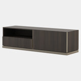 Contemporary Seattle TV Cabinet with Metal Detailing