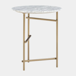 Coradia Carcasta Marble Accent Table