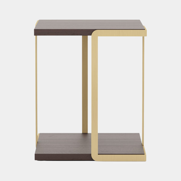 Corricella Luxury Side Table Antique Brushed Brass