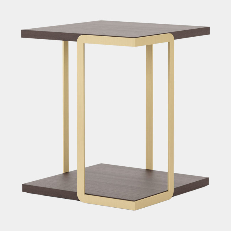 Corricella Luxury Side Table Antique Brushed Brass