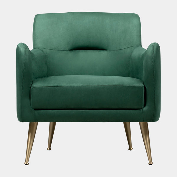 Emerald green shop mid century chair