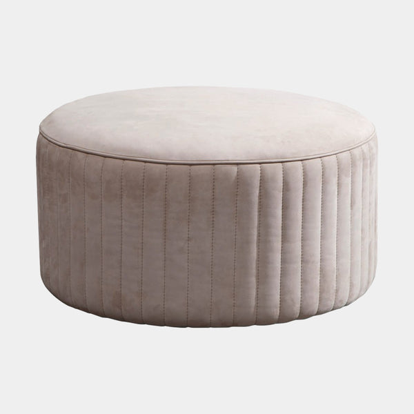 Duchessa Goose Down Round Pouf