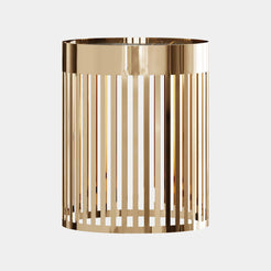 The Private Label Stark Side Table with Sahara Noir Marble