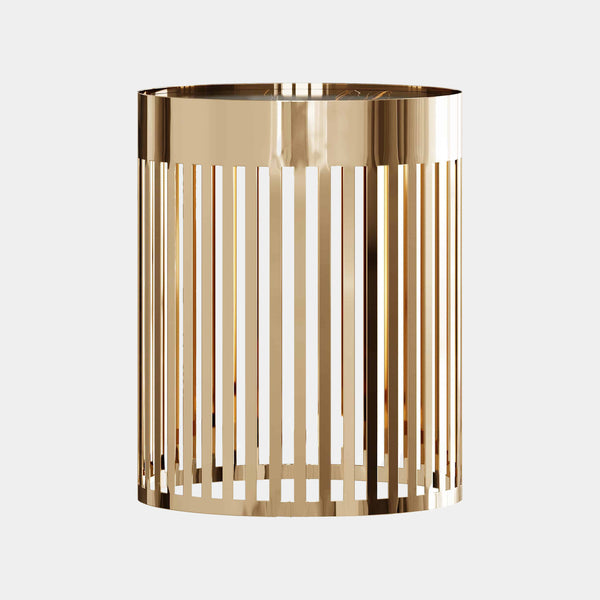 The Private Label Stark Side Table with Sahara Noir Marble