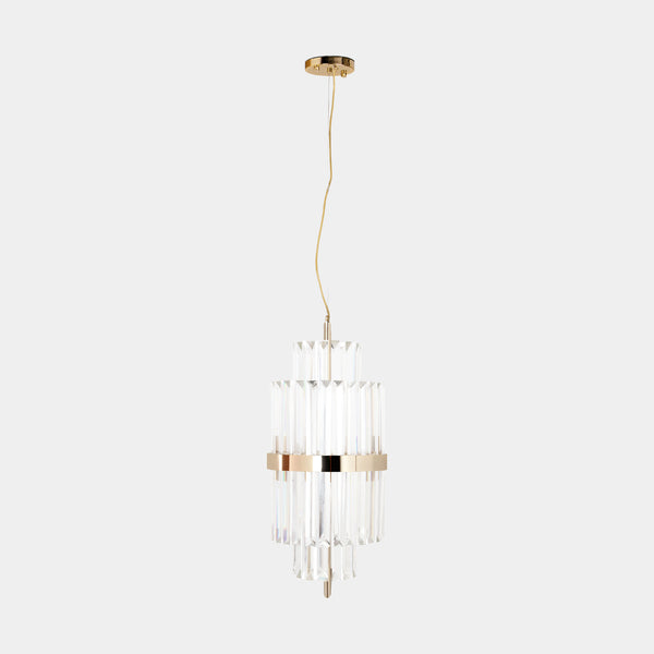 Elsie Crystal Glass Pendant Light