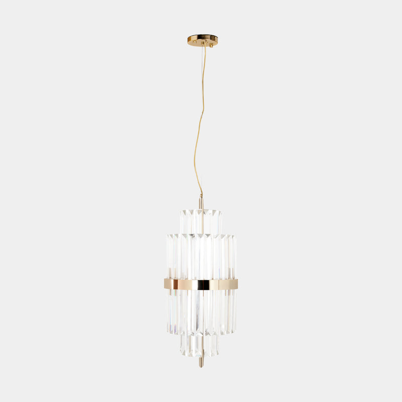 Elsie Crystal Glass Pendant Light