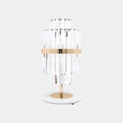Elsie Crystal Glass Table Lamp