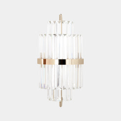 Elsie Crystal Glass Wall Light