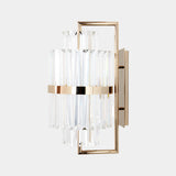 Elsie Crystal Glass Wall Light