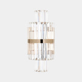 Elsie Crystal Glass Wall Light