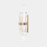 Elsie Crystal Glass Wall Light