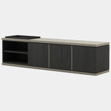 Esposito Clean-Cut Luxury Media Unit with Storage