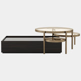 Forte Luxo Coffee Table with Low Table