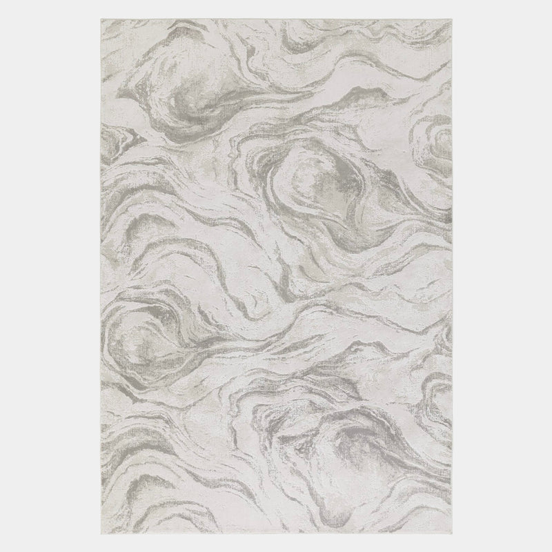 Garcia Rippled Champagne Rug