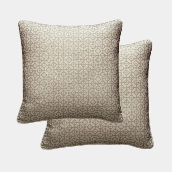 Geometric Diamond Audley String Cushion