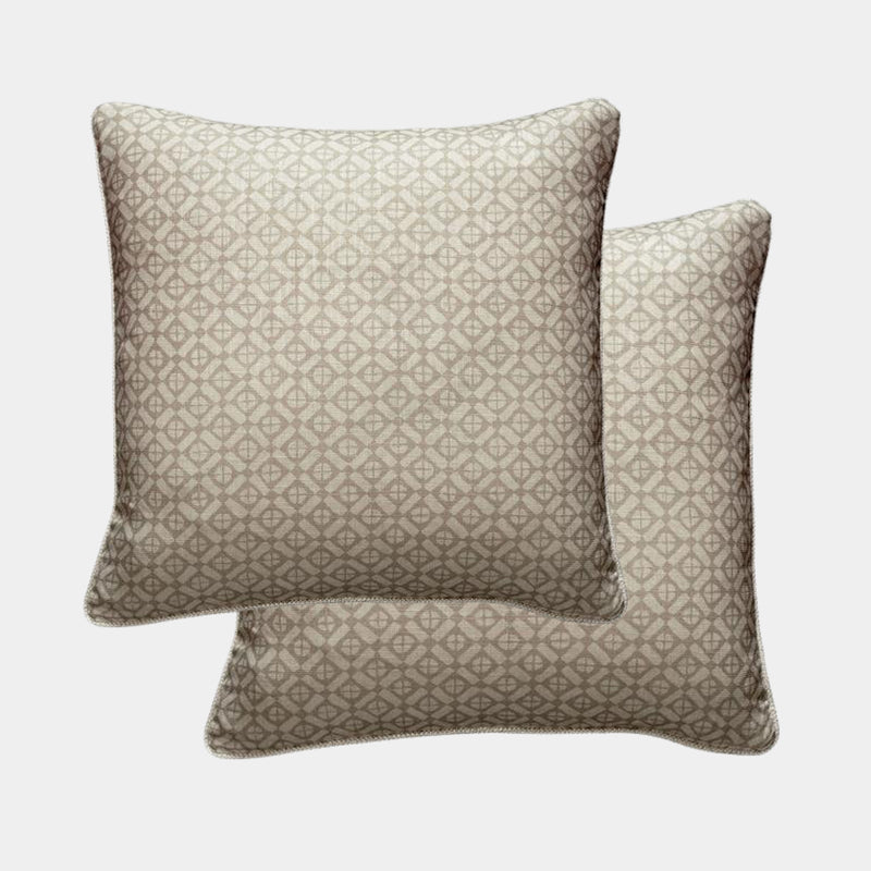Geometric Diamond Audley String Cushion