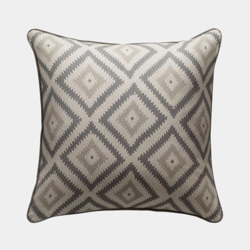 Glacier Storm Moody Grey Cushion