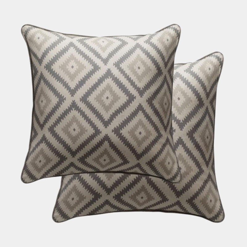 Glacier Storm Moody Grey Cushion