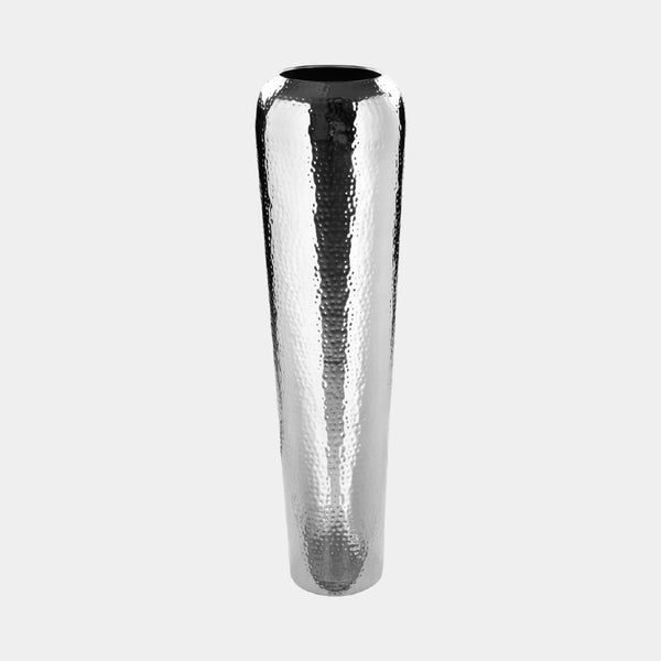 Hammered Marina Silver Vase