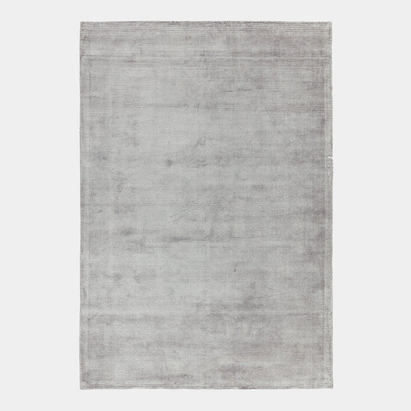 Hand-Woven Textured Rib Luxury Rug