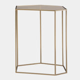 Harper Brown Tinted Glass Side Table
