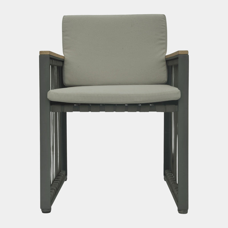 Horizon Carbon Matt Outdoor Dining Chair