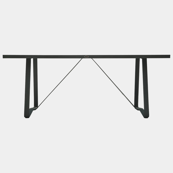 Horizon Carbon Matt Outdoor Dining Table