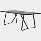 Horizon Carbon Matt Outdoor Dining Table