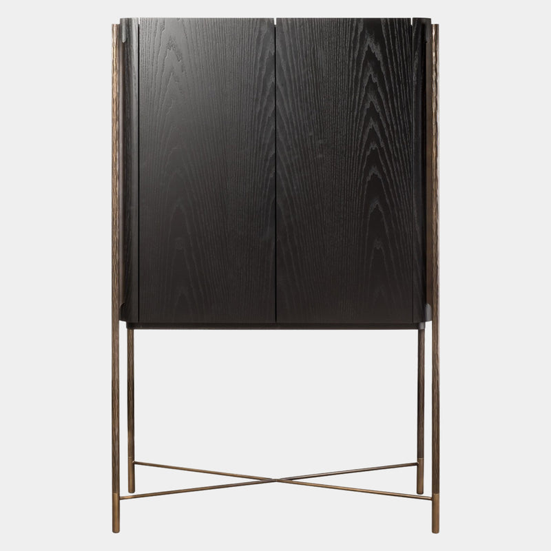 Italian Black Ash Luxury Cabinet