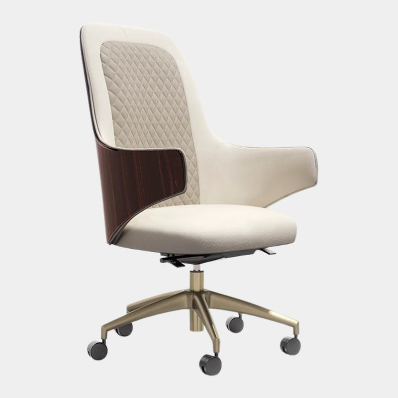Italian Quilted Lima Superior Office Armchair