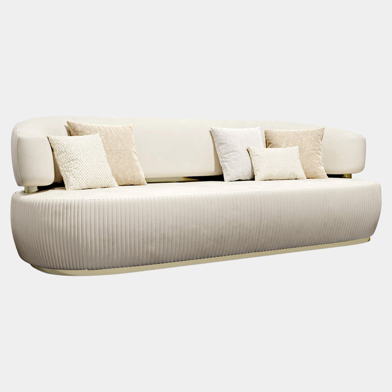 Louis Contoured Shell Luxury Sofa