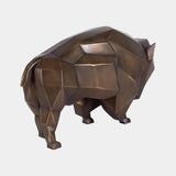 Luxury Bronzage Bull Statue