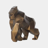 Luxury Bronzage Gorilla Statue