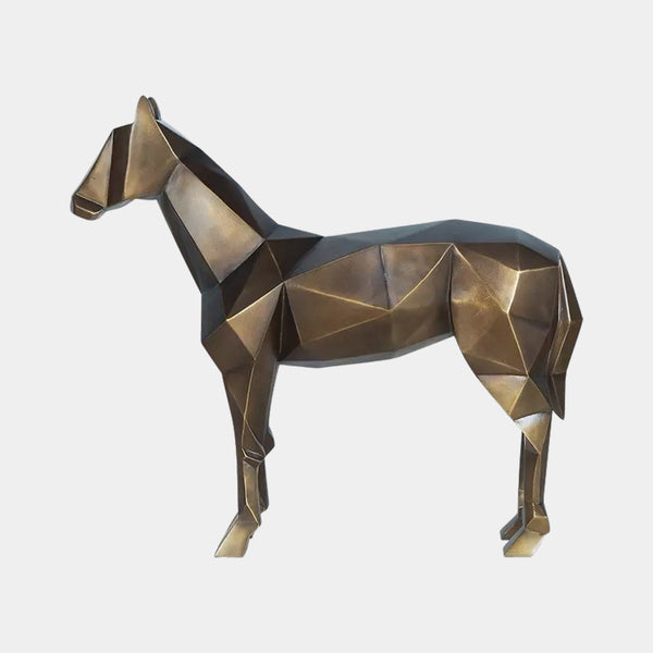 Luxury Bronzage Horse Statue