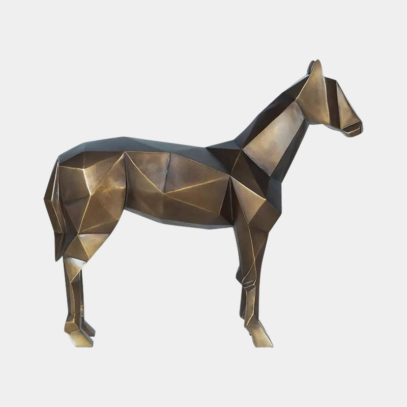 Luxury Bronzage Horse Statue