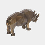 Luxury Bronzage Rhinoceros Statue