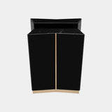 Marseille Side Table with Golden Detailing
